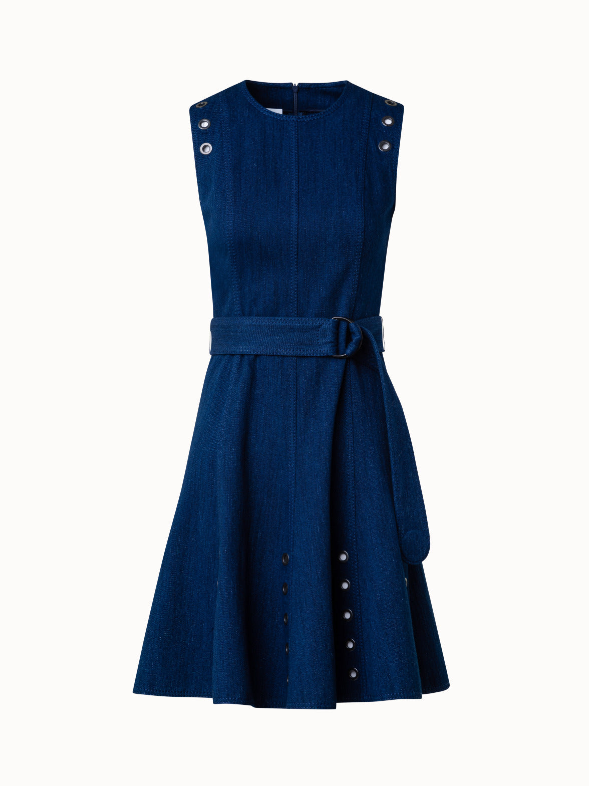 Cotton fashion on denim dress