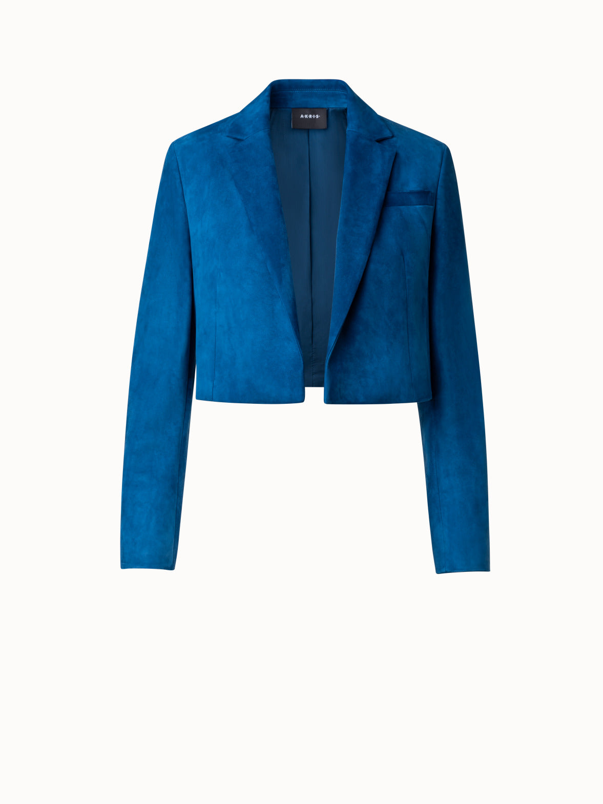 Nwt kaari blue deals faux suede jacket $110