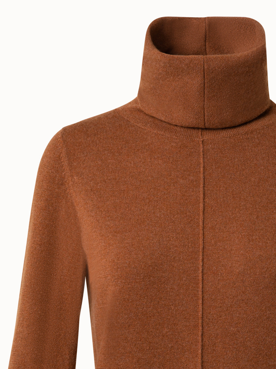 Cashmere Turtle Neck Pullover