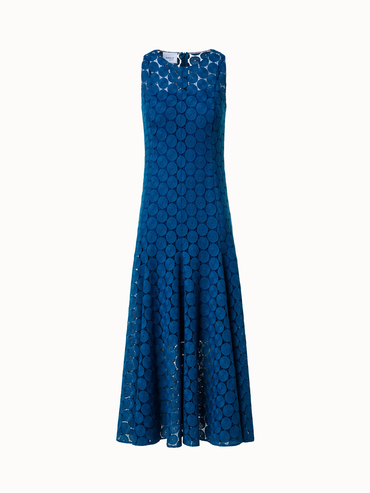 Shop Akris punto Sleeveless Flared Midi-Dress