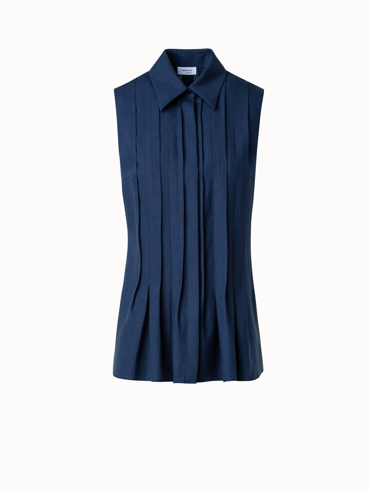 Akris hotsell Punto Navy Blouse 4