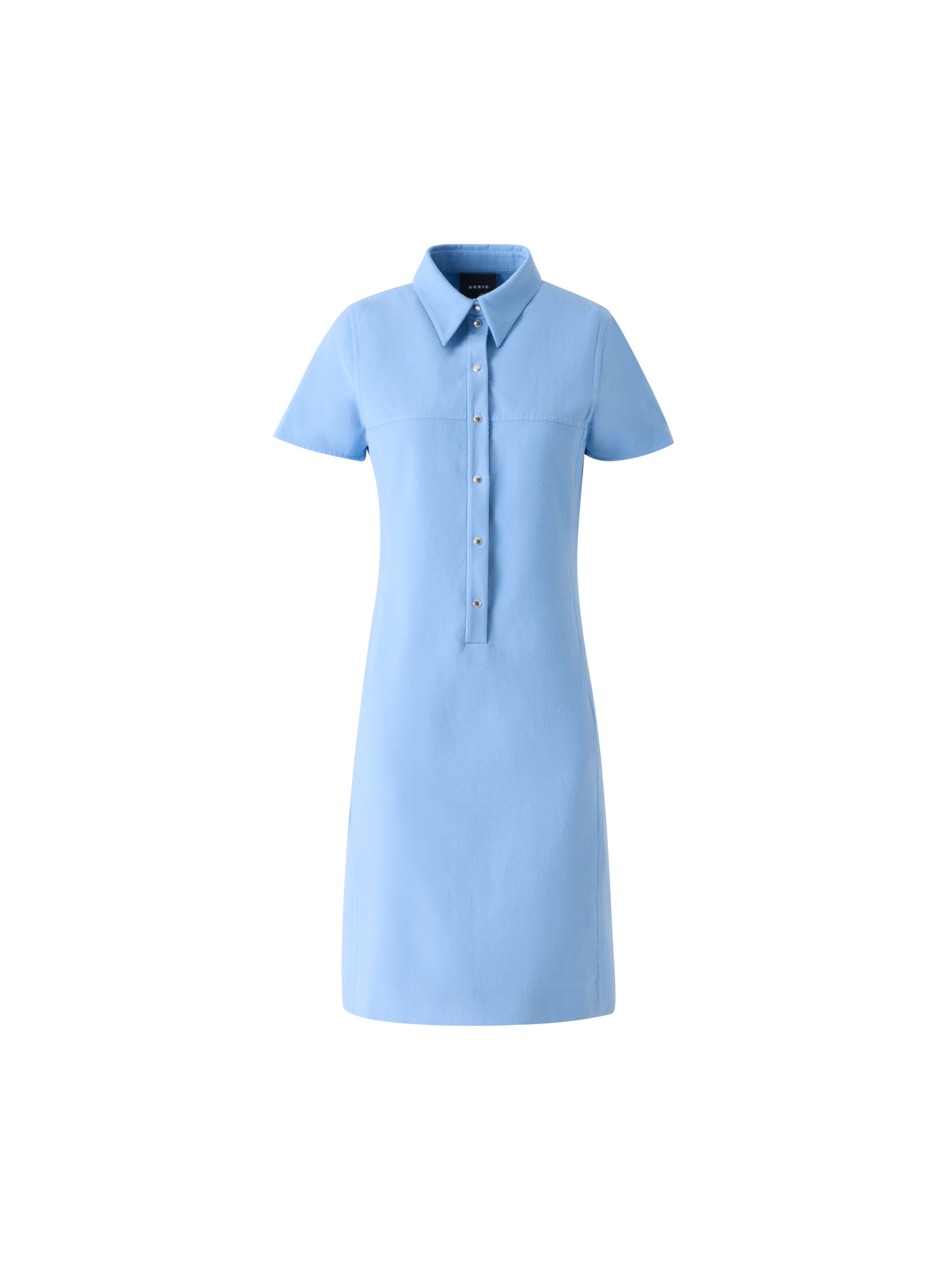 Polo Dress in Cotton Silk Double-Face – Akris Inc