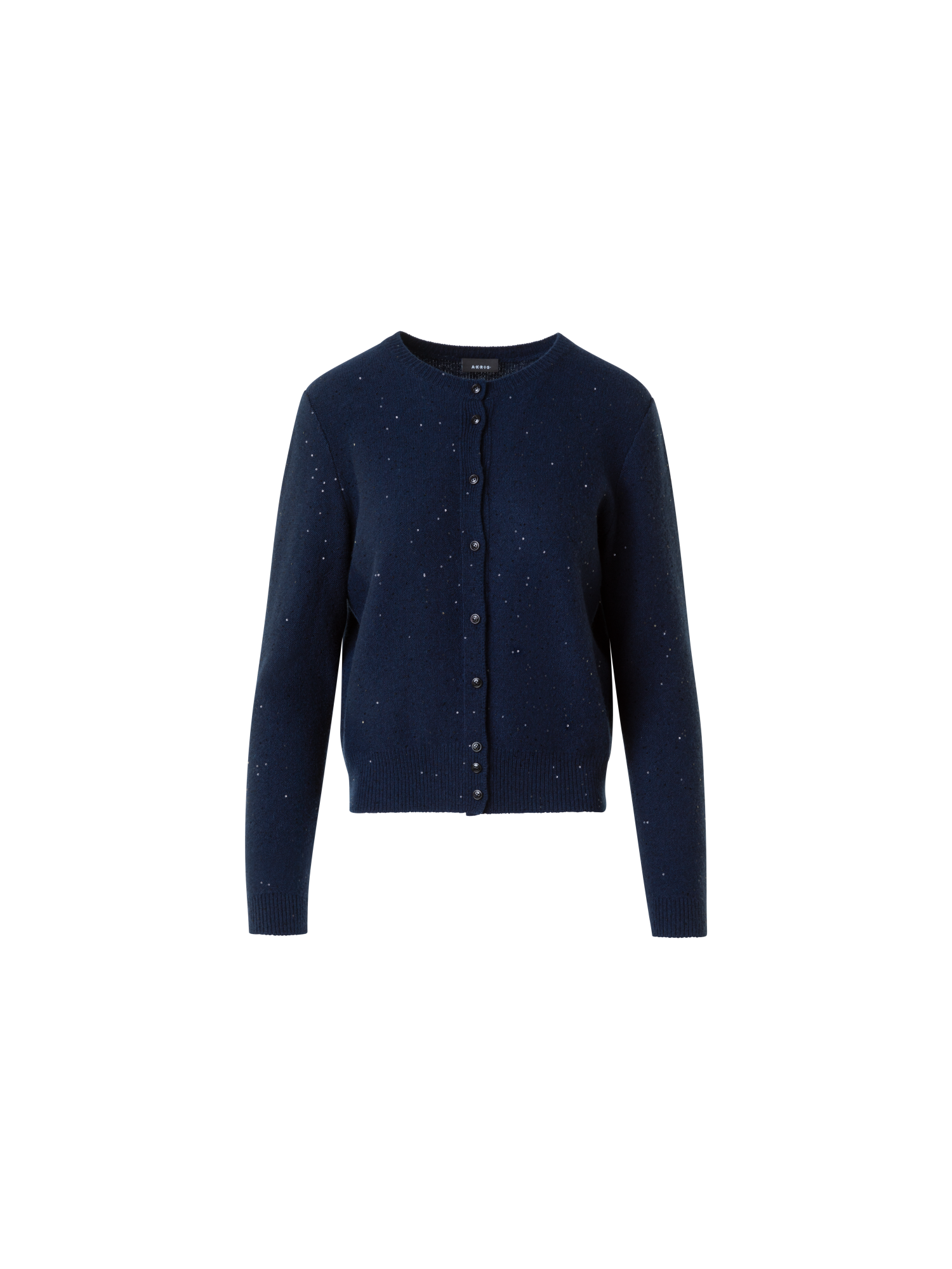 Sequin Wool Cashmere Knit Cardigan – Akris Inc.
