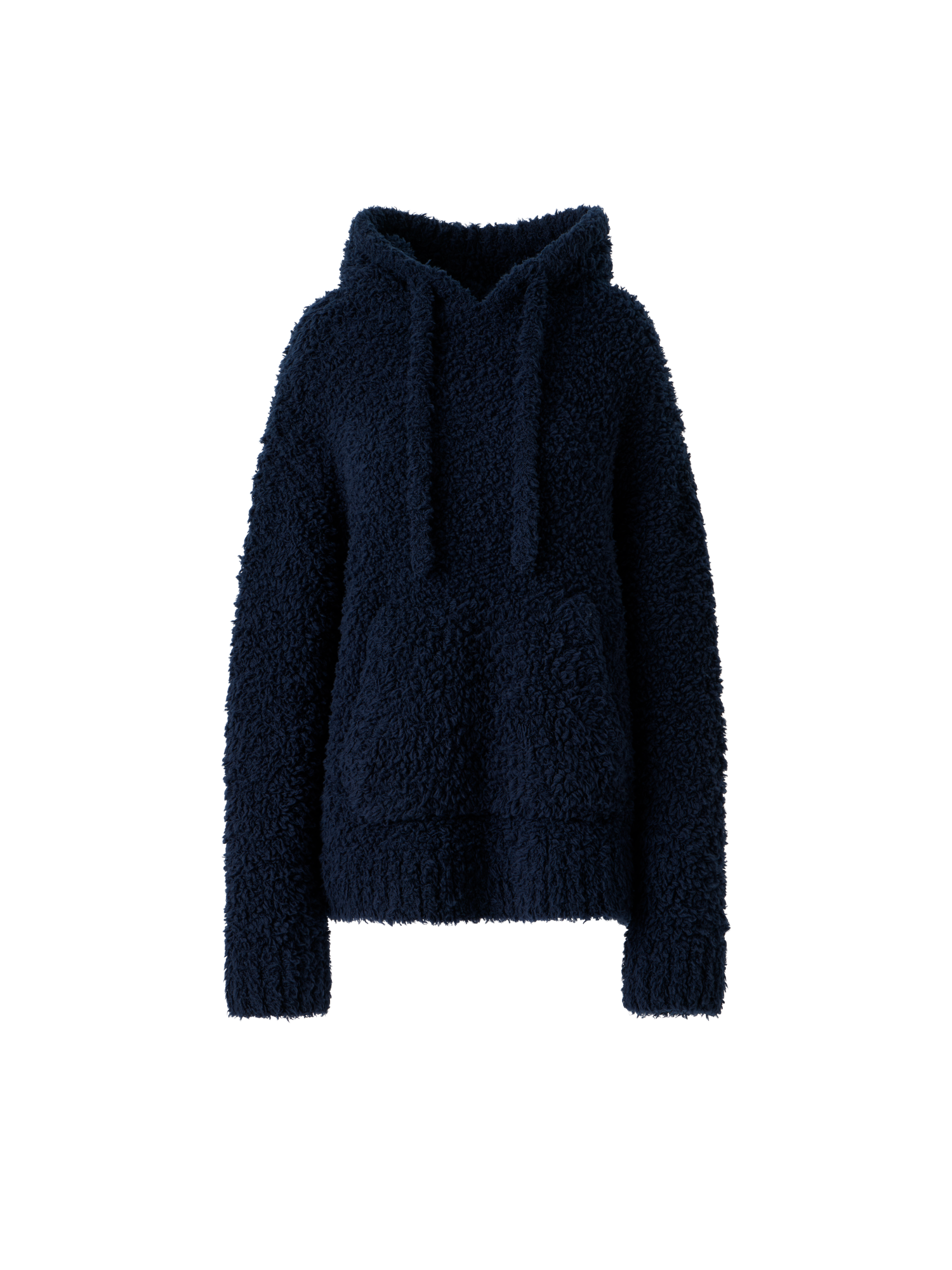 小物 anuke Boucle Knit Hoodie navy Boucle Knit Hoodie - NAVY (62521001) anuke(アンヌーク