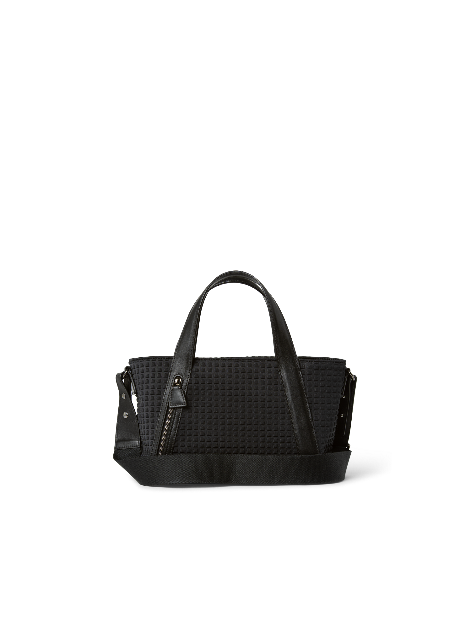 AMAZINGORE ブラック バッグ Alexa Little Zip Top Handle Tote – Akris Inc.