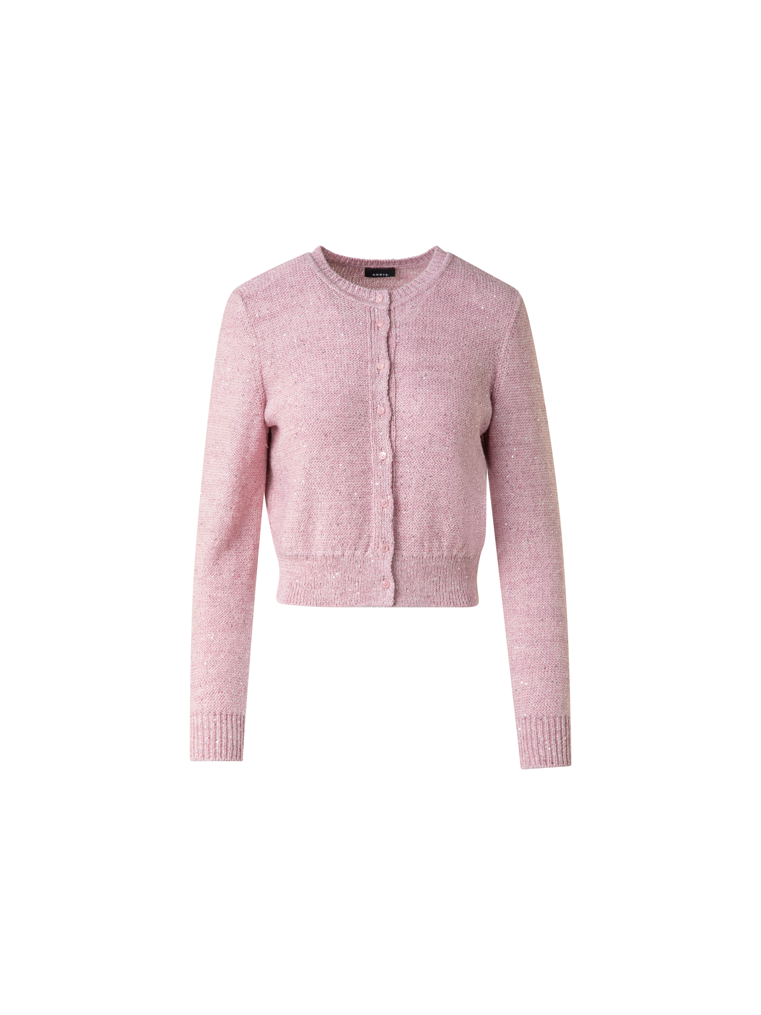 Cardigan in Linen Cotton with Micro Sequins – Akris Inc.