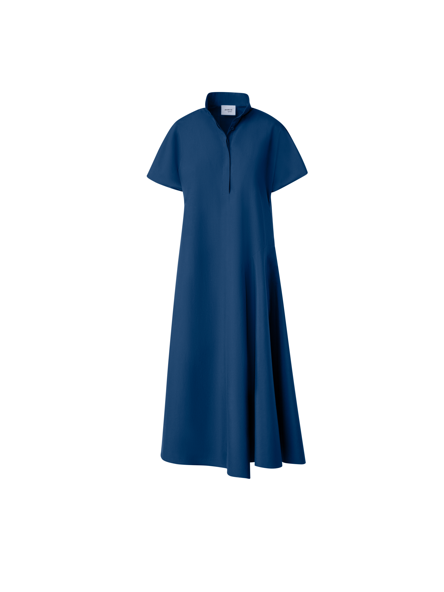 Midi Shirt Dress with Asymmetrical Hem – Akris Inc.