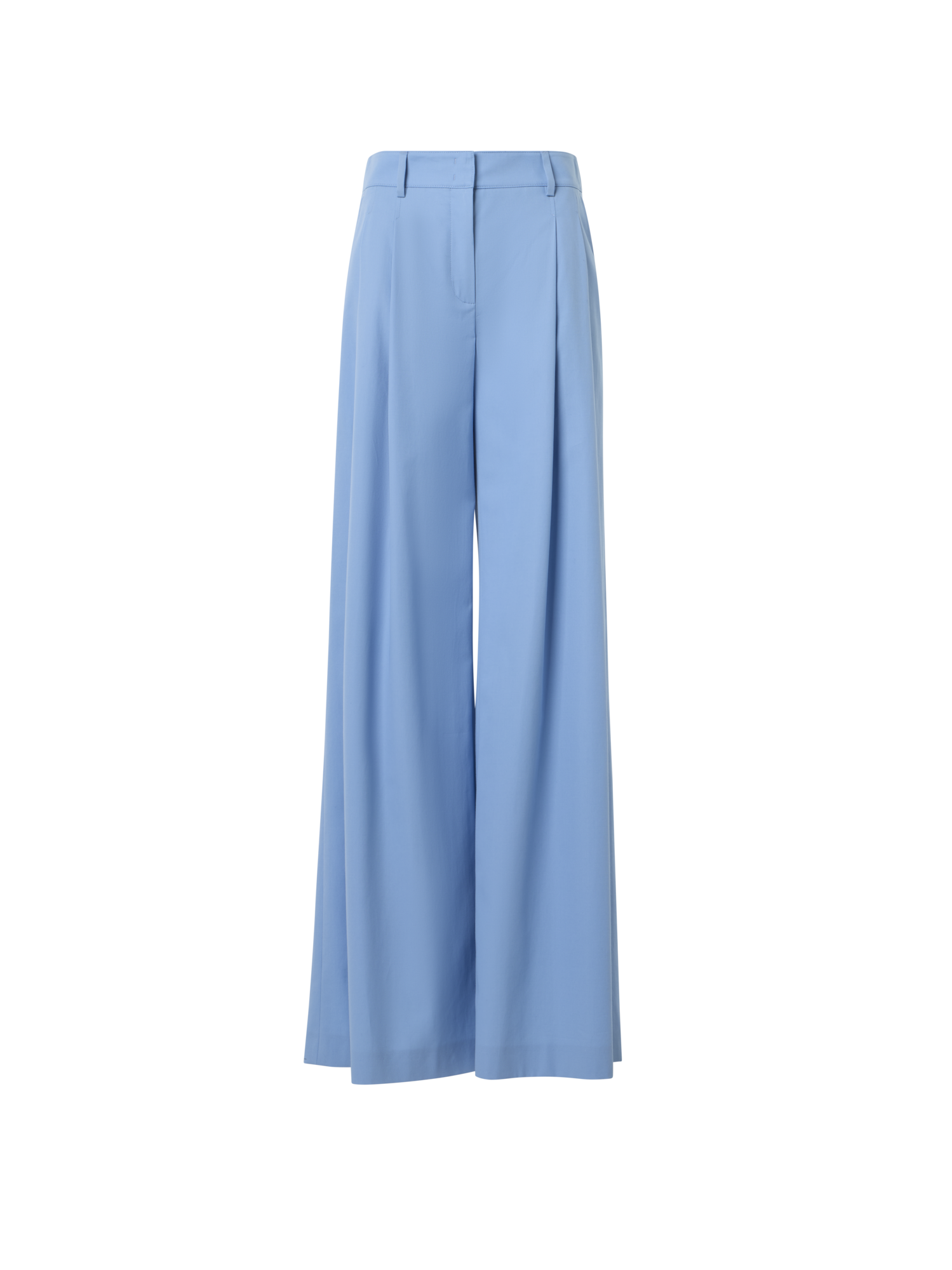 Cotton Stretch Gabardine Wide-Leg Pants – Akris Inc.