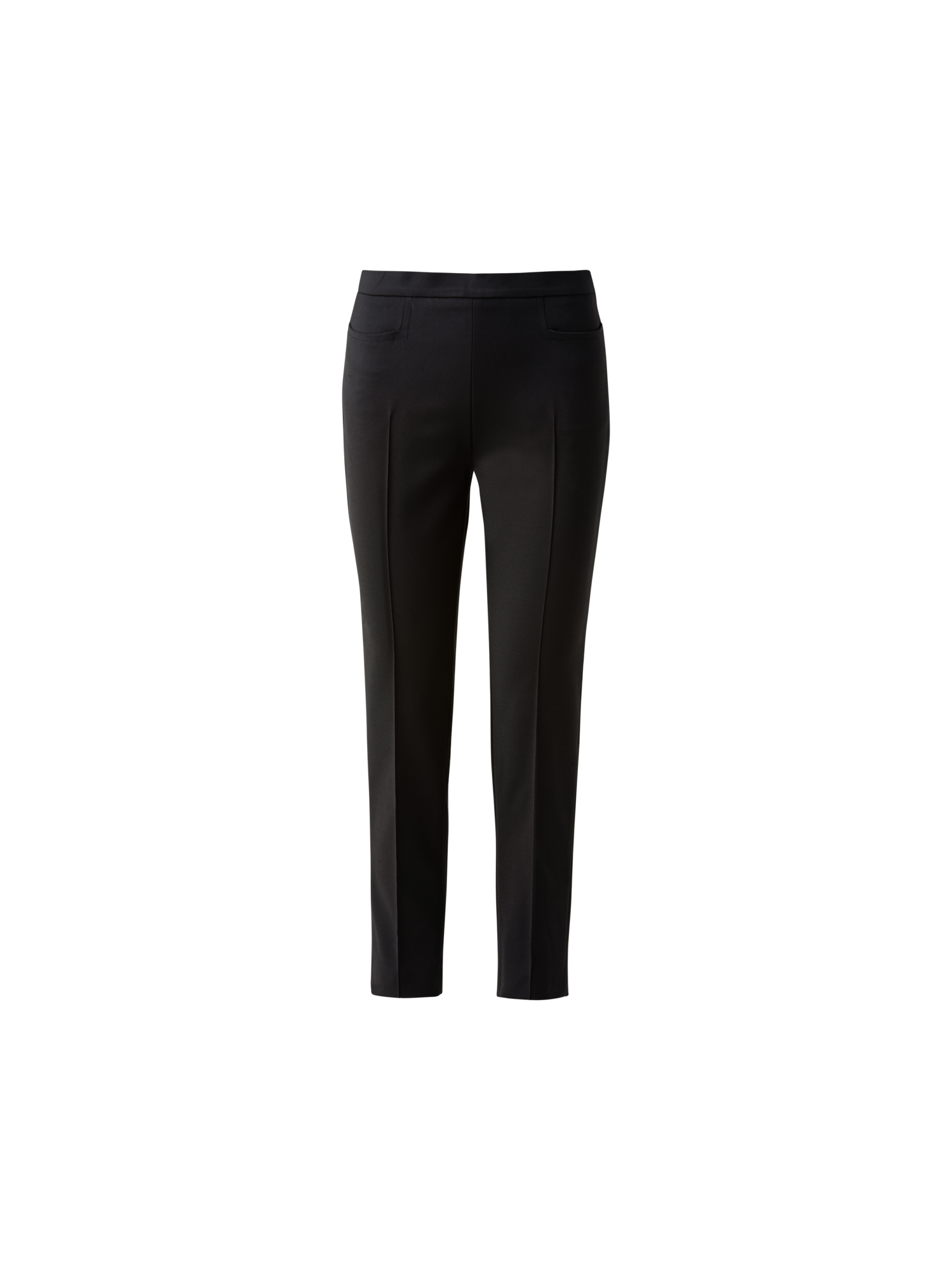Slim Ankle-Length Cotton Techno Stretch Pants – Akris Inc.