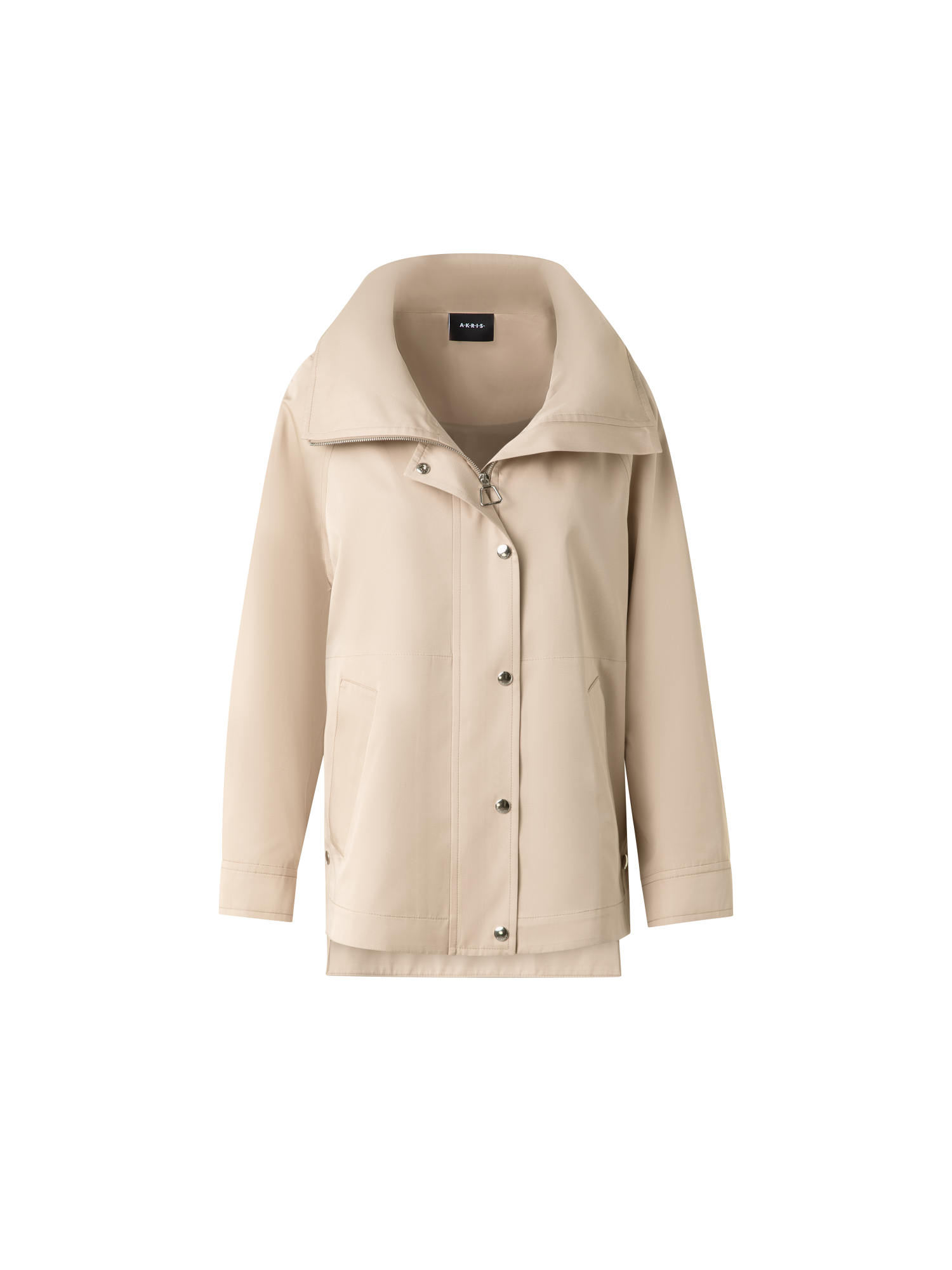 Oversized Water-Resistant Silk Parka – Akris Inc.