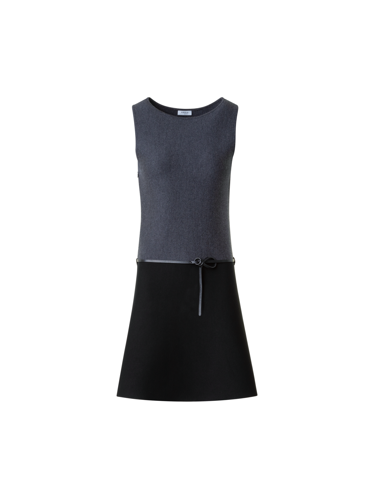 A-Line Belted Milano Knit Mini Dress – Akris Inc.