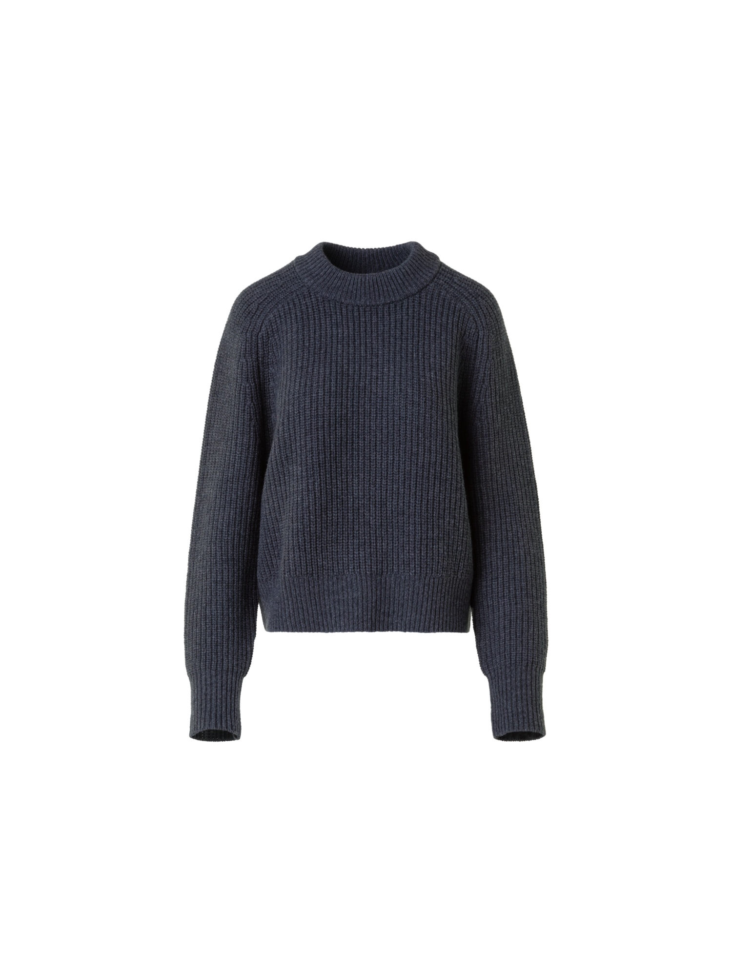 Oversized Wool Cashmere Rib Knit Sweater – Akris Inc.