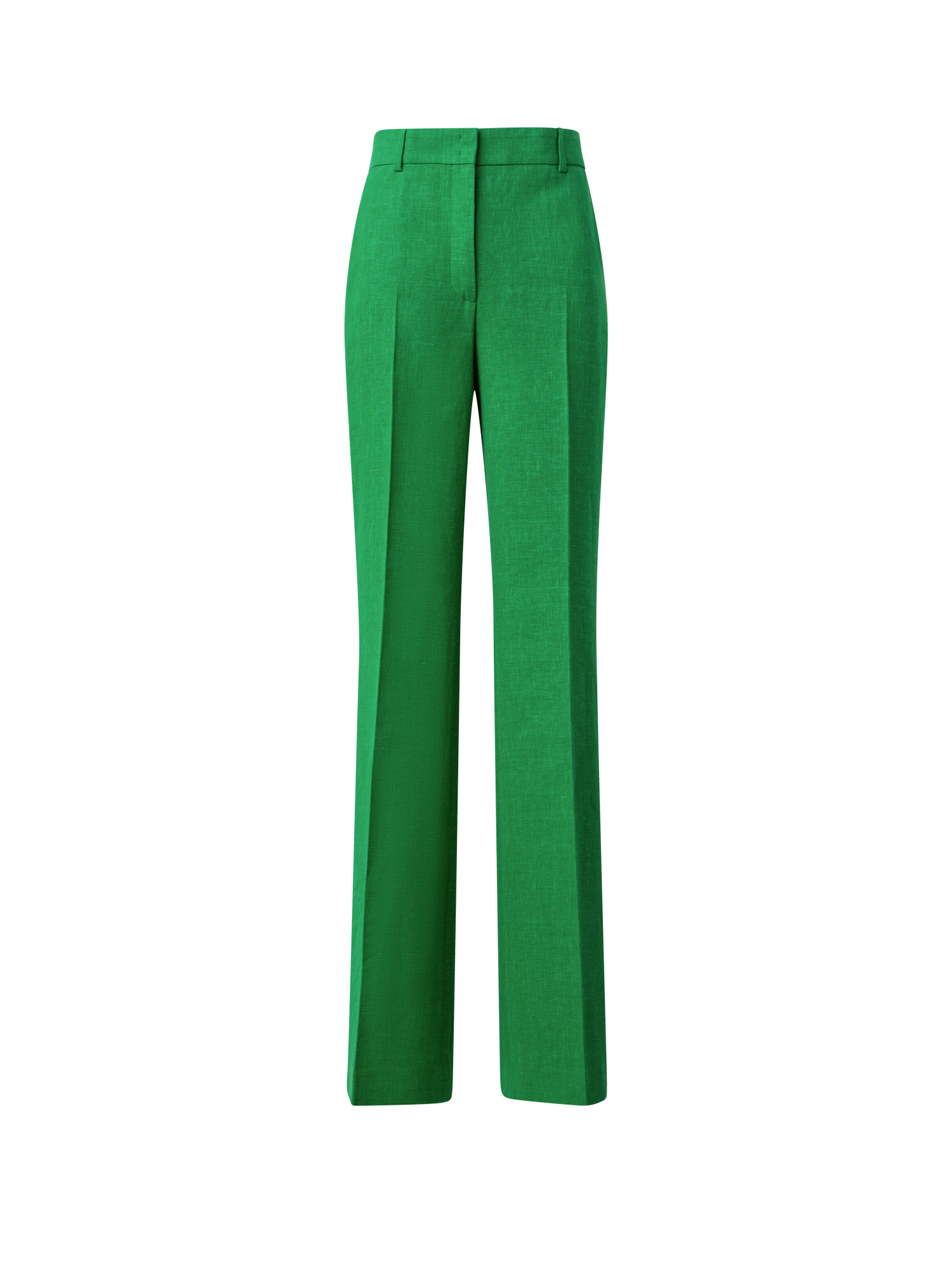 Wide Straight Linen Wool Double-Face Pants – Akris Inc.