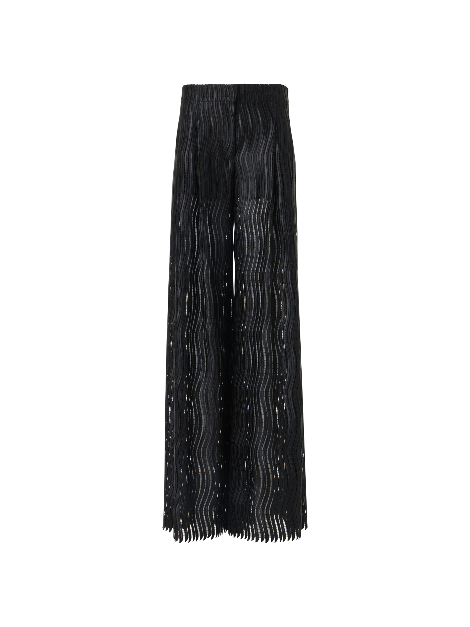 Cassie Wide Pants in Wave Guipure – Akris Inc.