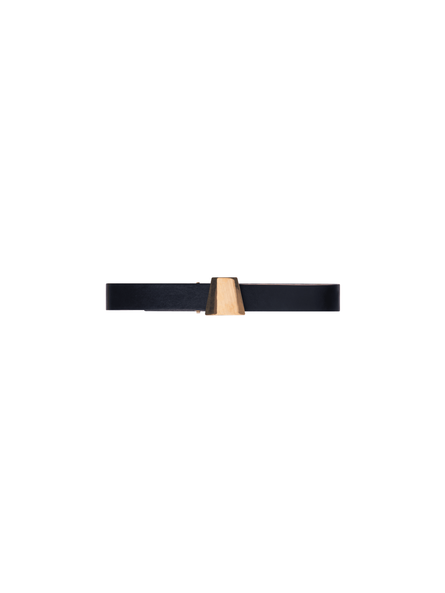 AKRIS Women\'s Black Leather Belt 34 Made in Switzerland Waist Belt – Akribis Leather main image 3