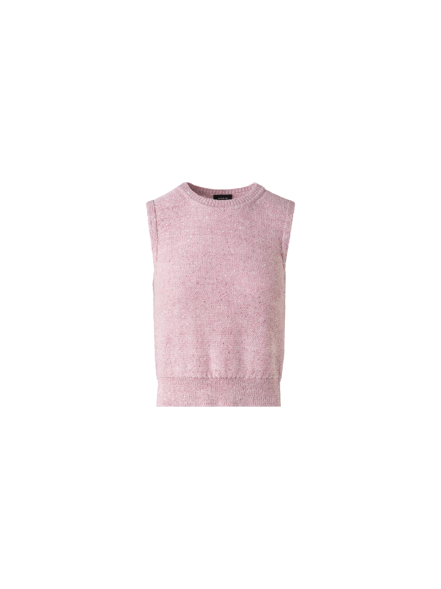Sleeveless Linen Cotton Knit Top with Sequins – Akris Inc