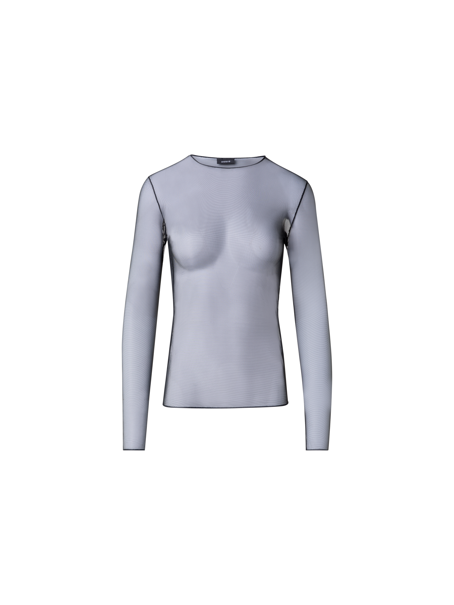 Long Sleeve Sheer Mesh Layering Top Long Sleeve Sheer Mesh Layering Top