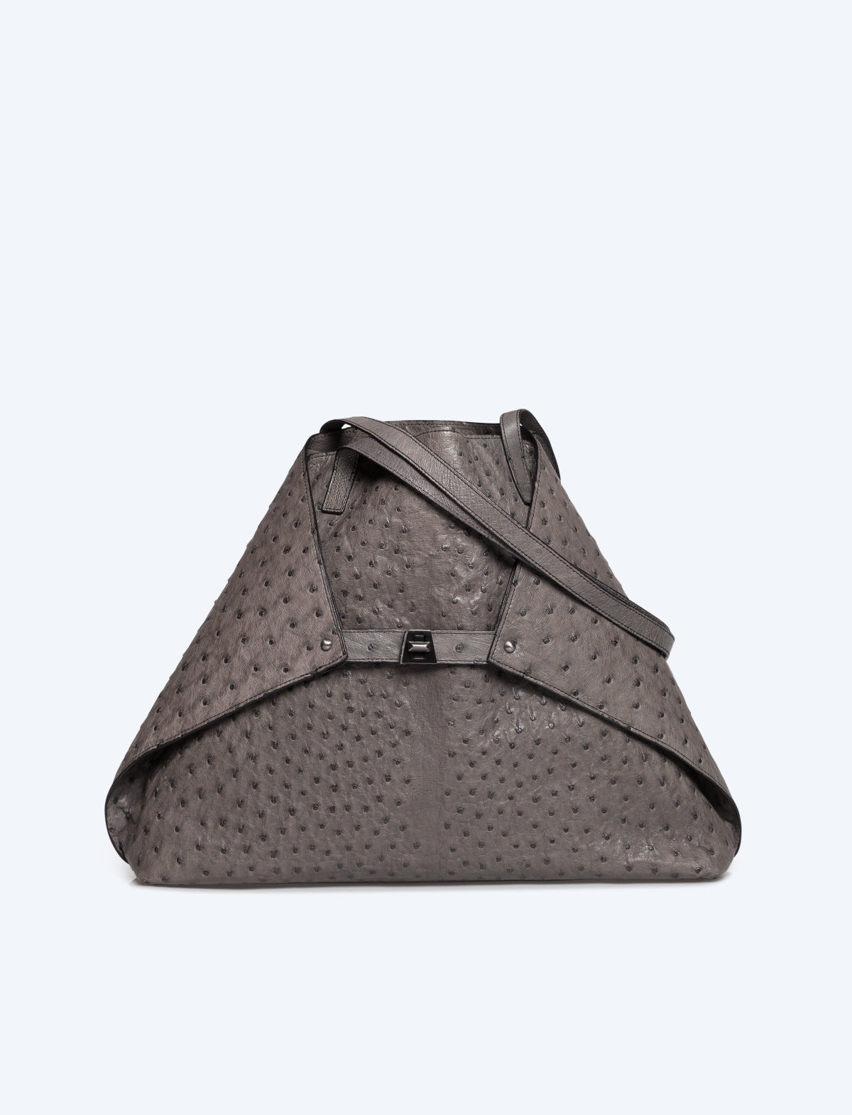 Grey Ostrich Bag -  Canada