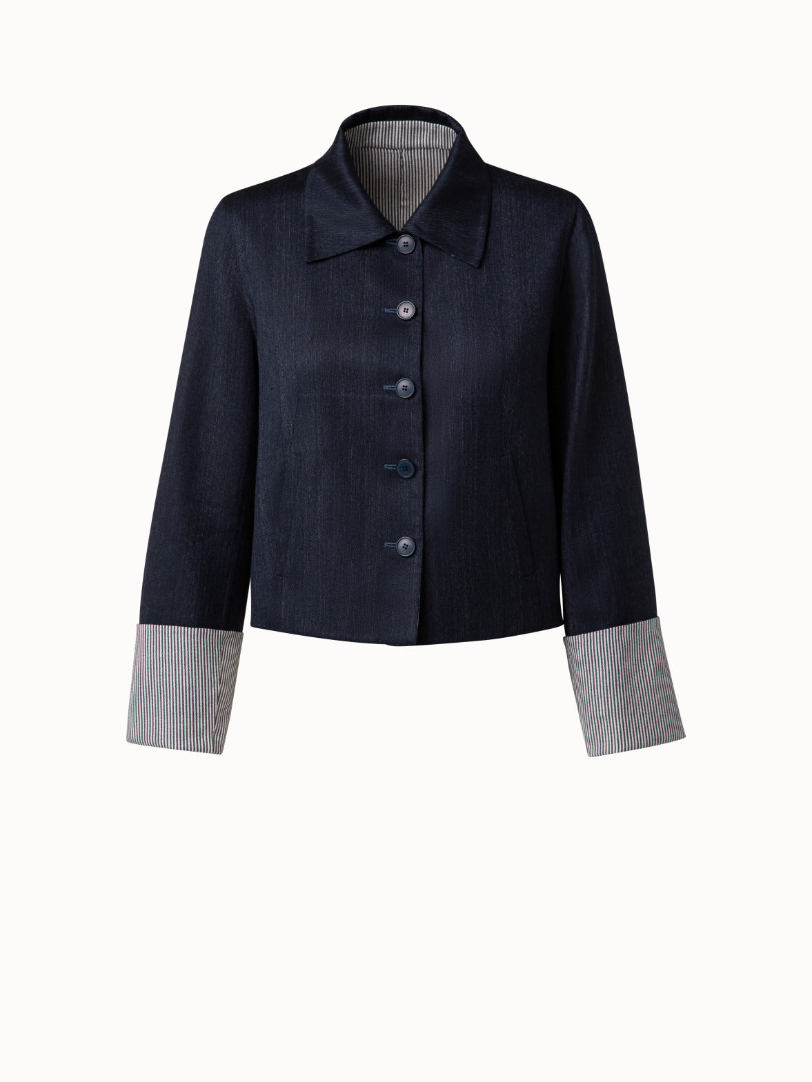 Cotton Linen Double-Face Reversible 3-in-1 Jacket