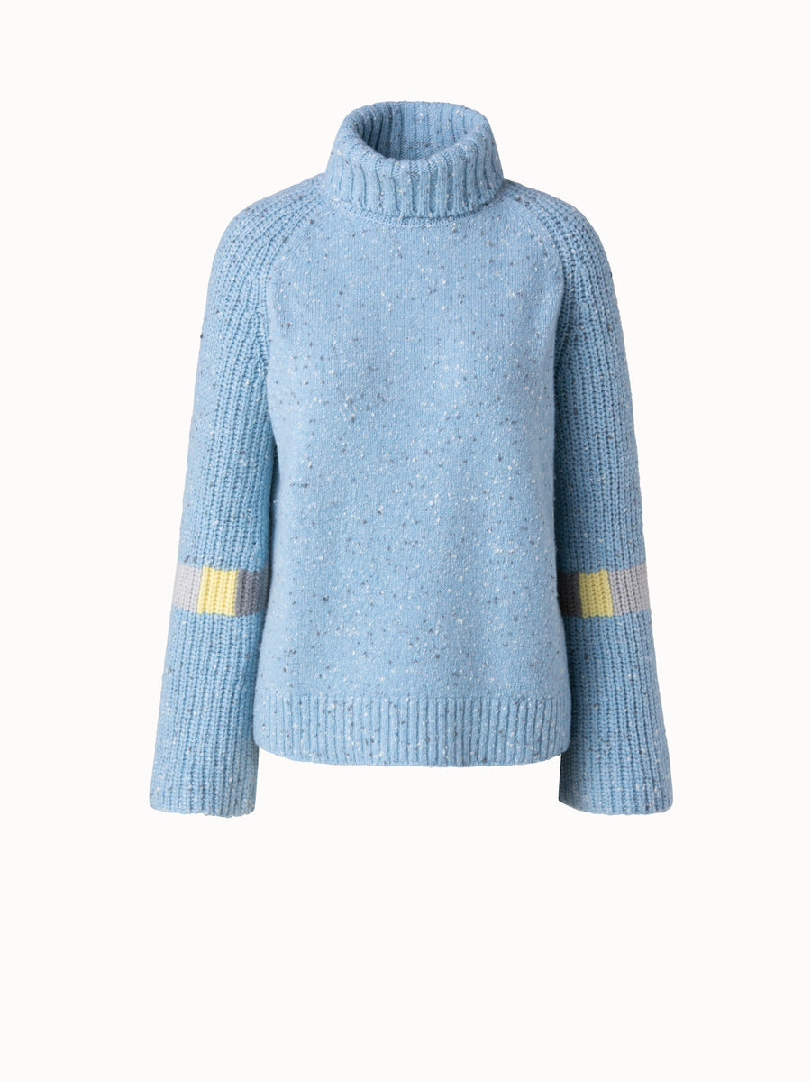 Ice blue outlet turtleneck