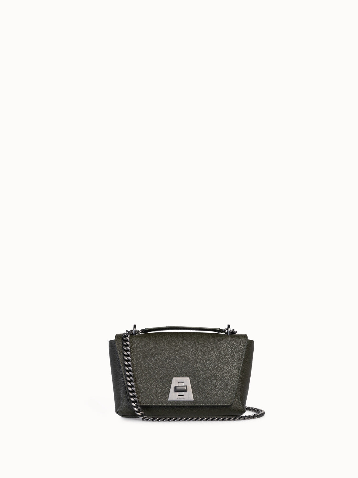 Fendi Medium Fendi First Bag Shiny Green