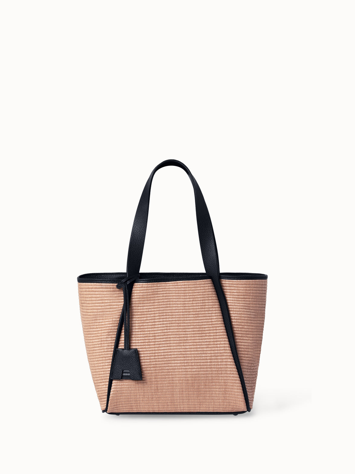 Small Leather and Fabric Tote Bags