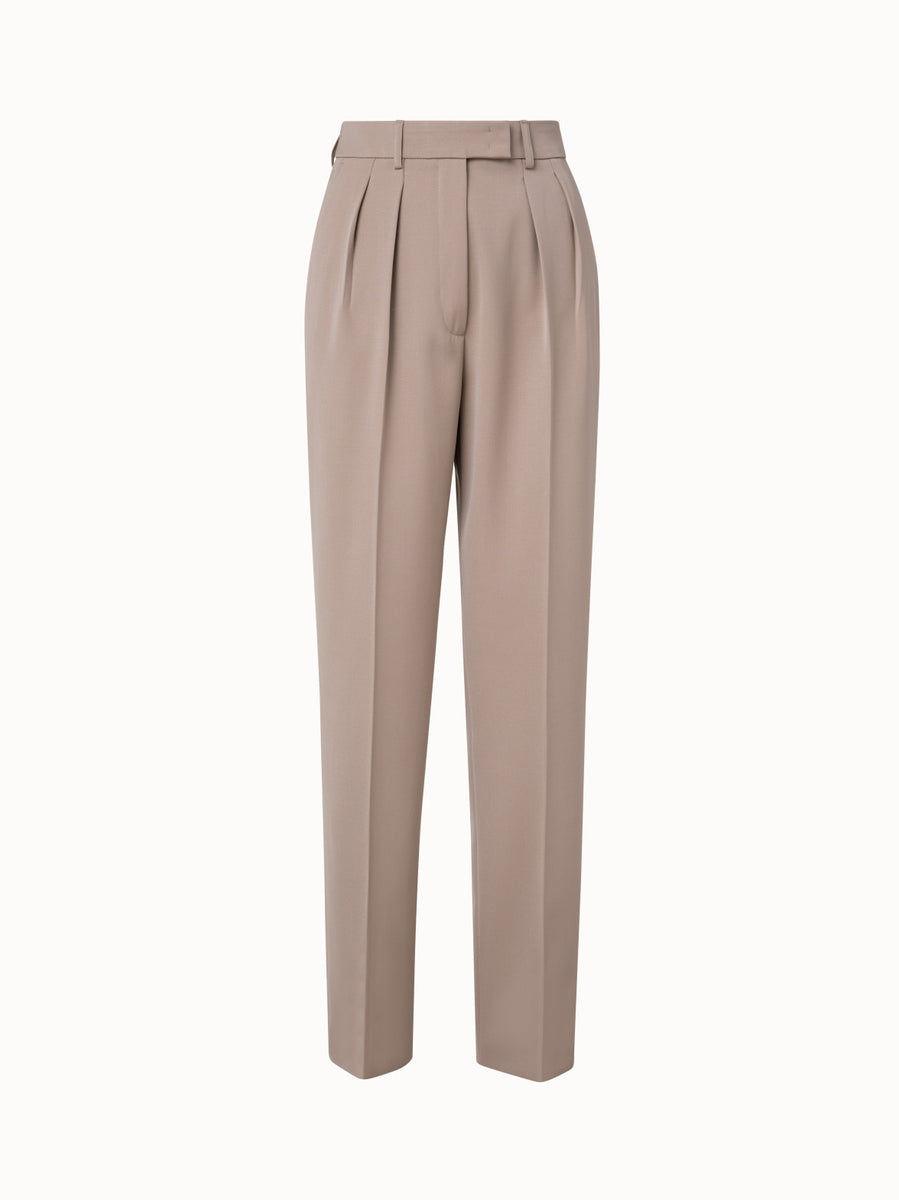 Berle Pleated Wool Gabardine Trousers, $170, Nordstrom