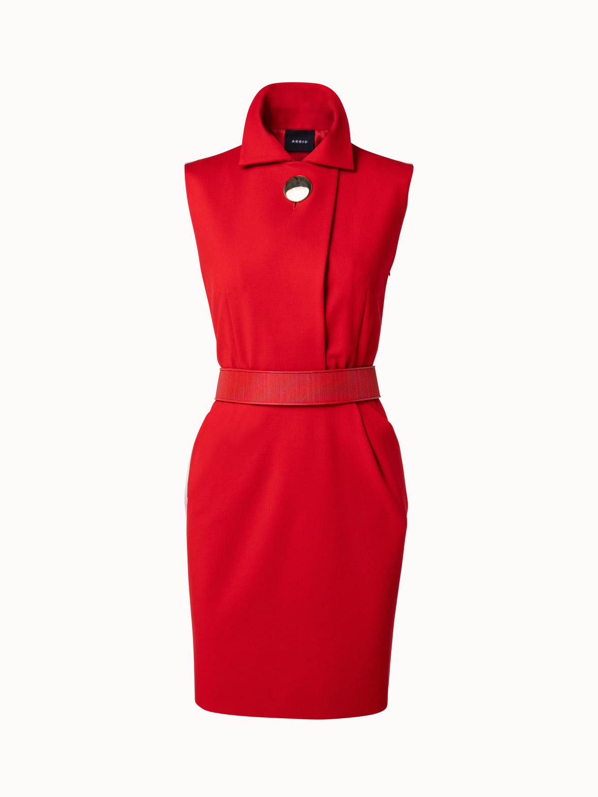 Akris shop red dress