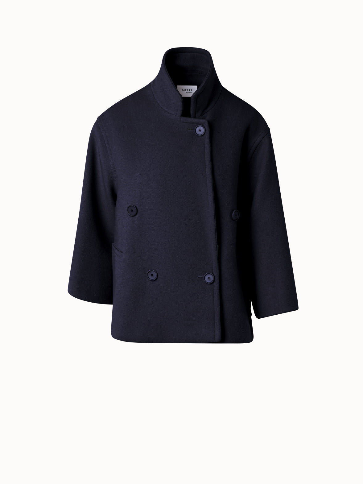 Navy wool car coat on sale