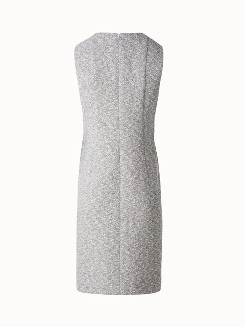 Sheath Dress in Cotton Tweed