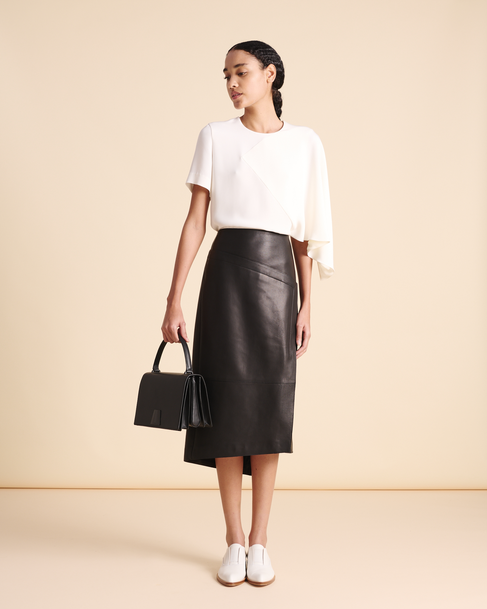 Designer Alice Small Top Handle Bag - black - neutral