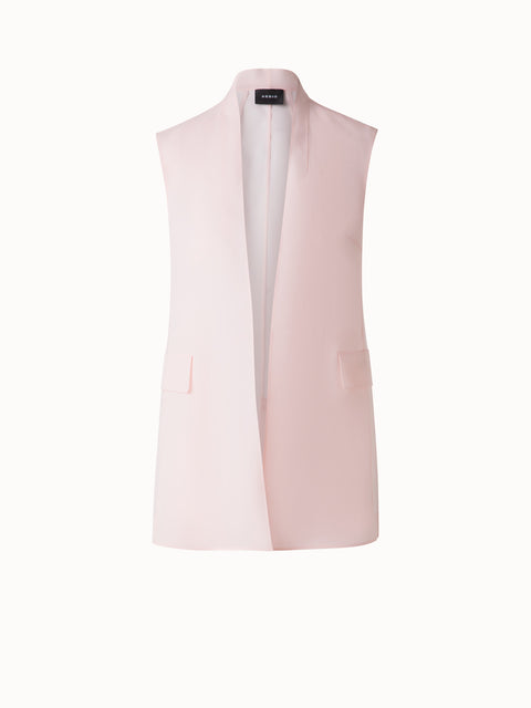 Sheer Silk Organza Gilet