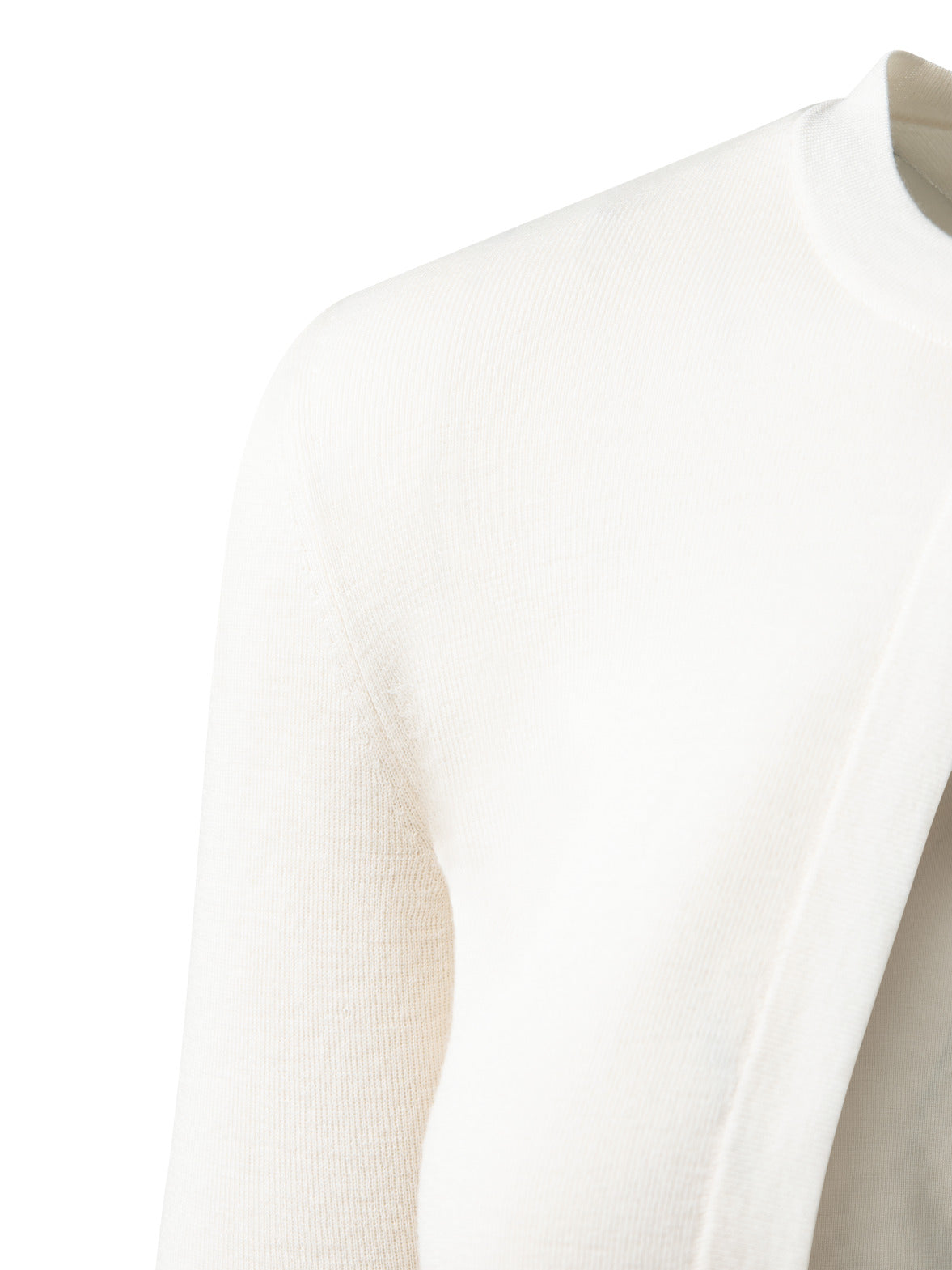 Cropped Cardigan - ecru