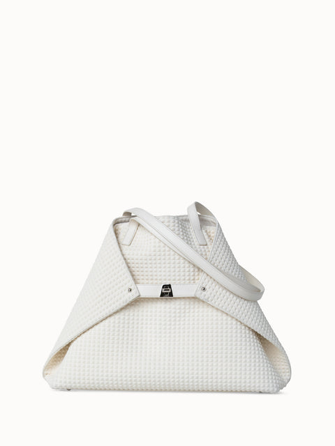 Medium Ai Shoulder Bag in Techno Trapezoid Fabric