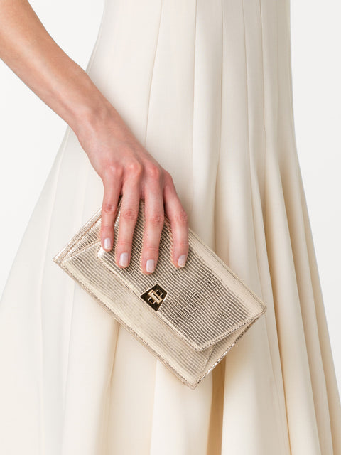 Fashionable Silk Scarf Handbag Messenger Bag Shoulder Bag Clutch