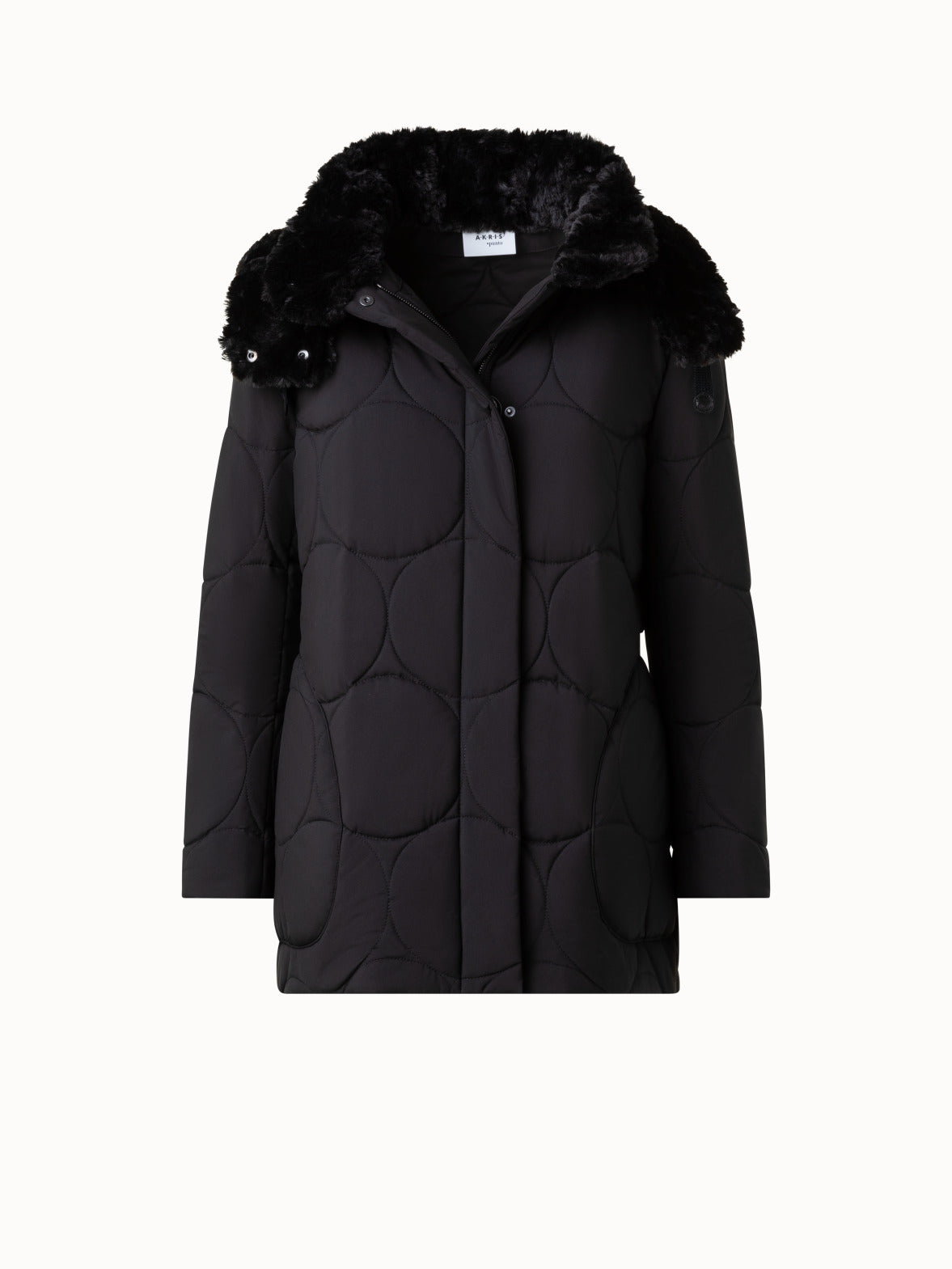 AKRIS PUNTO Puff Winter Jacket Black sz US 4 hotsell