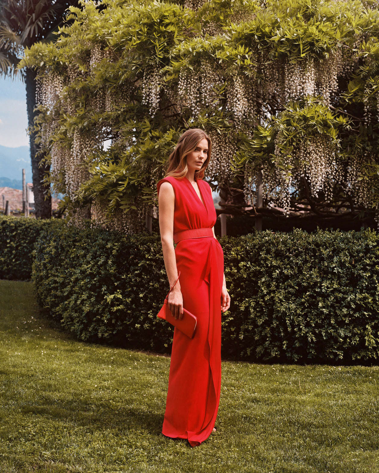 superdown Ryleigh Strapless Maxi Dress in Red | REVOLVE