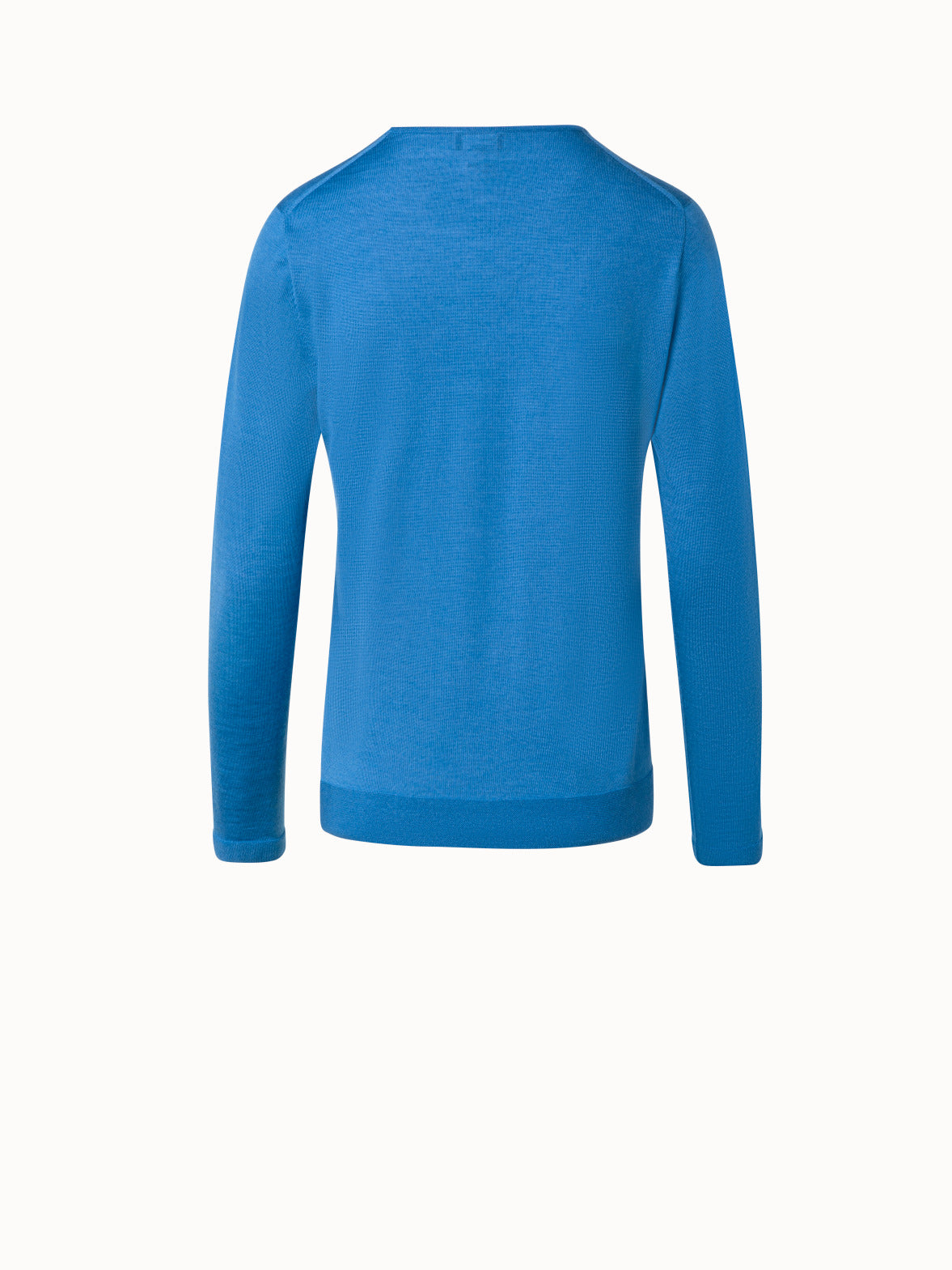 Cashmere Silk Cropped Raglan Sweater in Sky blue Blue