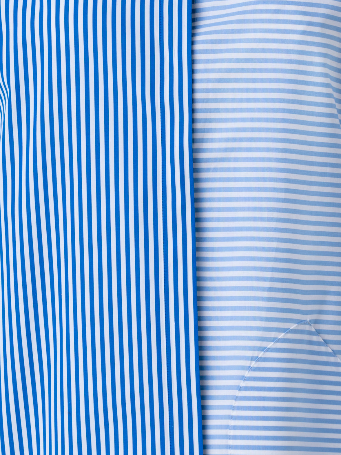 J.Jill 100% Pima Cotton Color Block Stripes Blue Sleeveless T