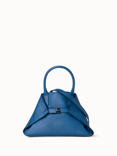 Little Ai Top Handle Bag in Cervocalf Leather