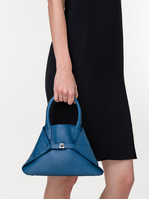 Little Ai Top Handle Bag in Cervocalf Leather