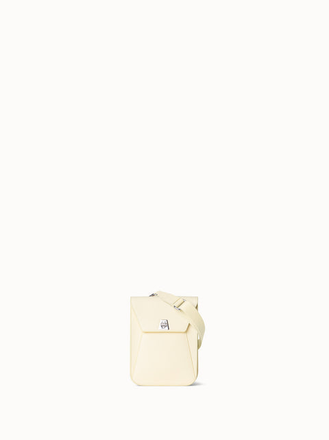 Mini Anouk Messenger Bag in Cervocalf Leather