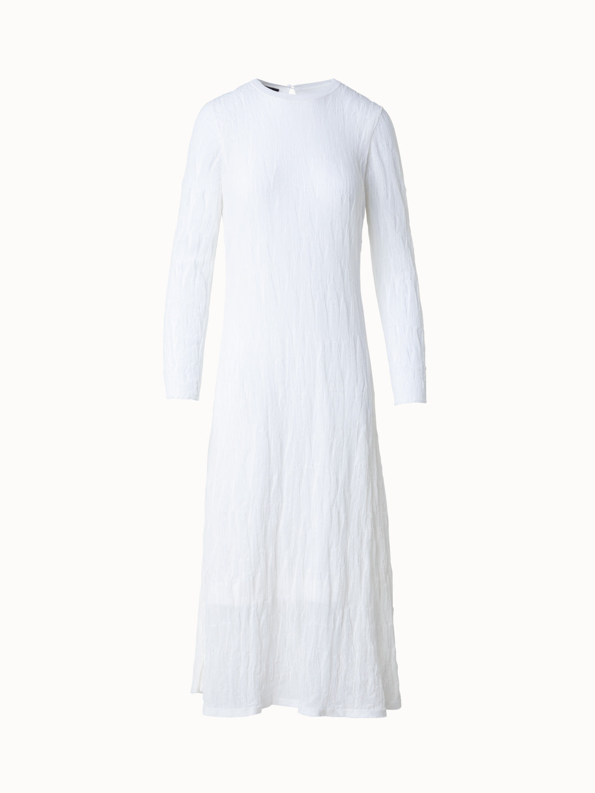 Asagao Cotton Stretch Knit Midi Dress