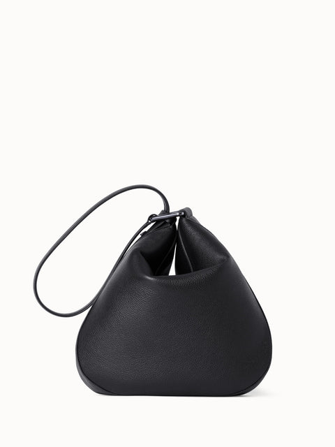 Medium Anna Hobo Bag in Leather