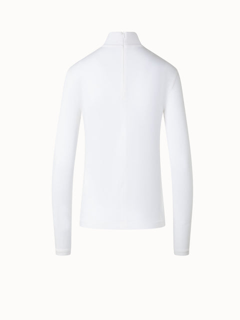 Modal Mock Neck Shirt