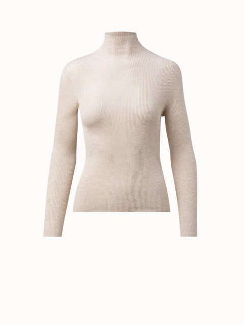 Cashmere and silk sweater (232M73539902) for Woman