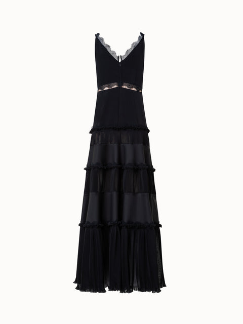 Black Plain Silk Dress – Mardaz Fashion