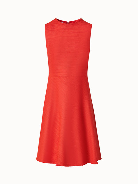 AKRIS PUNTO Studded Fit-And-Flare Dress