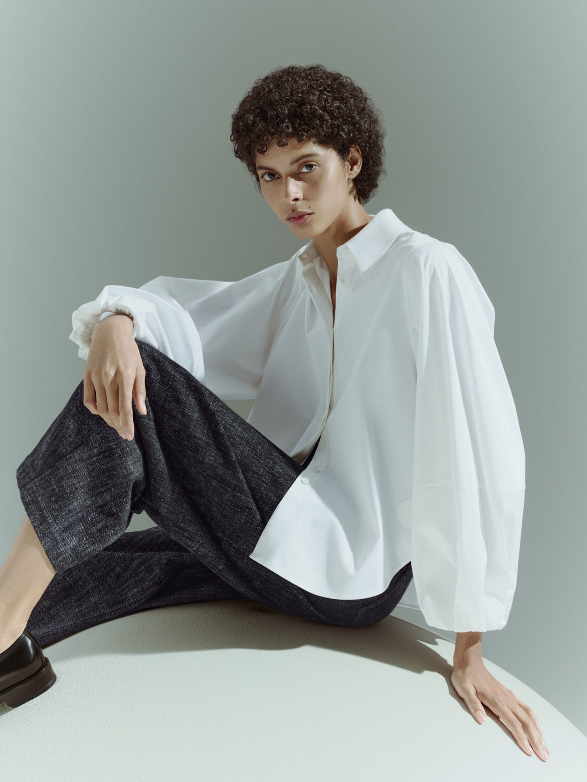 A-K-R-I-S- フリルケープ A-K-R-I-S- フリルケープ Akris | Luxury Women's Designer Fashion
