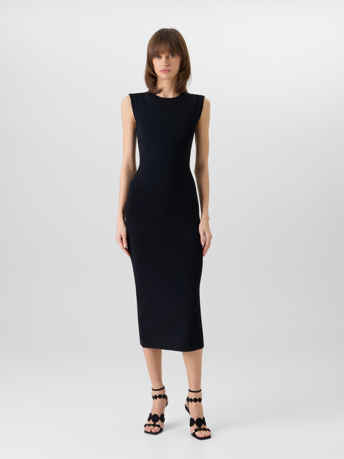 Sleeveless Viscose Knit Dress